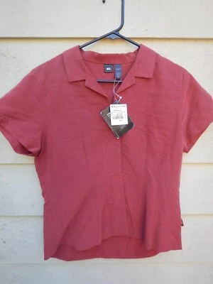 New REI Women's Medium Shirt Bench Canyon Button Up FREE SHIPPING NOS - Изображение 1 из 3
