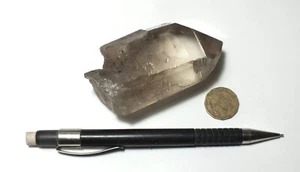 Quarz - Rauchquarzpunkt - Lehrhandprobe - Bild 1 von 3