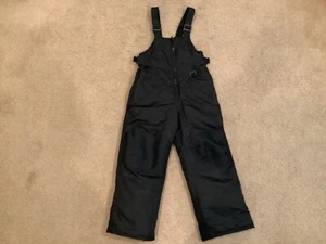 Cherokee Kinder Gr. XSmall (4/5) Isoliert Schwarz Winter Ski Schnee Lätzchen Hose - Bild 1 von 10