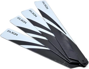 #HD123AT Align 120 Main Blades - Black - Extreme 3D Flying - Picture 1 of 2