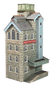 PN188 Metcalfe N Gauge Railway Diorama Building Card Kit Brewery Brand New - Picture 1 of 2