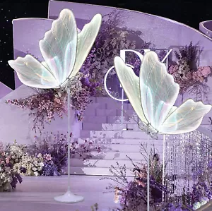 Lámpara de pie colorida mariposa 1/2 pieza decoración de techo utilería para boda fiesta - Imagen 1 de 16