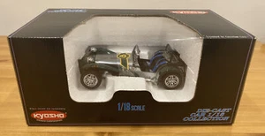 Kyosho 1/18 Scale Caterham Super Seven 7020 9800 Clam Shell Wing New And Sealed - Picture 1 of 6