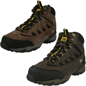Mens JCB Waterproof Lace Up Work Boots 'Trekker High' - Picture 1 of 19