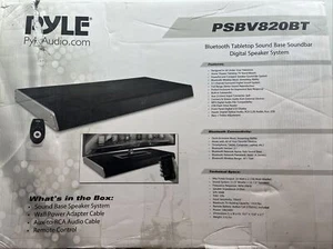 Pyle PSBV820BT - TV Sound Bar Sound Base Bluetooth Wireless Speaker - Picture 1 of 7