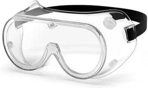 Pepe Anti-Beschlag-Schutzbrille EN166 zugelassene PSA, zum Selbermachen, Labor - 2,5,10 Packungen - NEU! - Bild 1 von 5