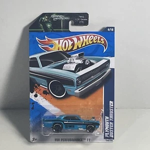 Hot Wheels HW Performance '11 Diecast Car Plymouth Duster Thruster Green Lantern - Bild 1 von 2