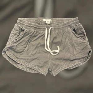 BillaBong Road Trippin Elastic Waist Shorts, Gray, Drawstring, Women’s S - Picture 1 of 5