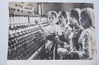 Vintage North Vietnam Army Nva Workers In Textiles Produce &Supply Battle Photo