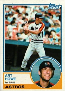 1983 Topps Baseball #639 - Art Howe - Houston Astros 83-1914 - Bild 1 von 2