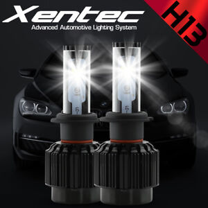 XENTEC LED HID Headlight kit 488W 48800LM H13 9008 6000K 2009-2016 Ford Flex