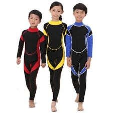 Neoprene Long Sleeves Wetsuits Diving Suits Children One Pieces Surfing