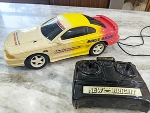 RARE Vintage New Bright Industrial 1/16 SCALE 1994 Ford MUSTANG GT (corded) - Picture 1 of 9