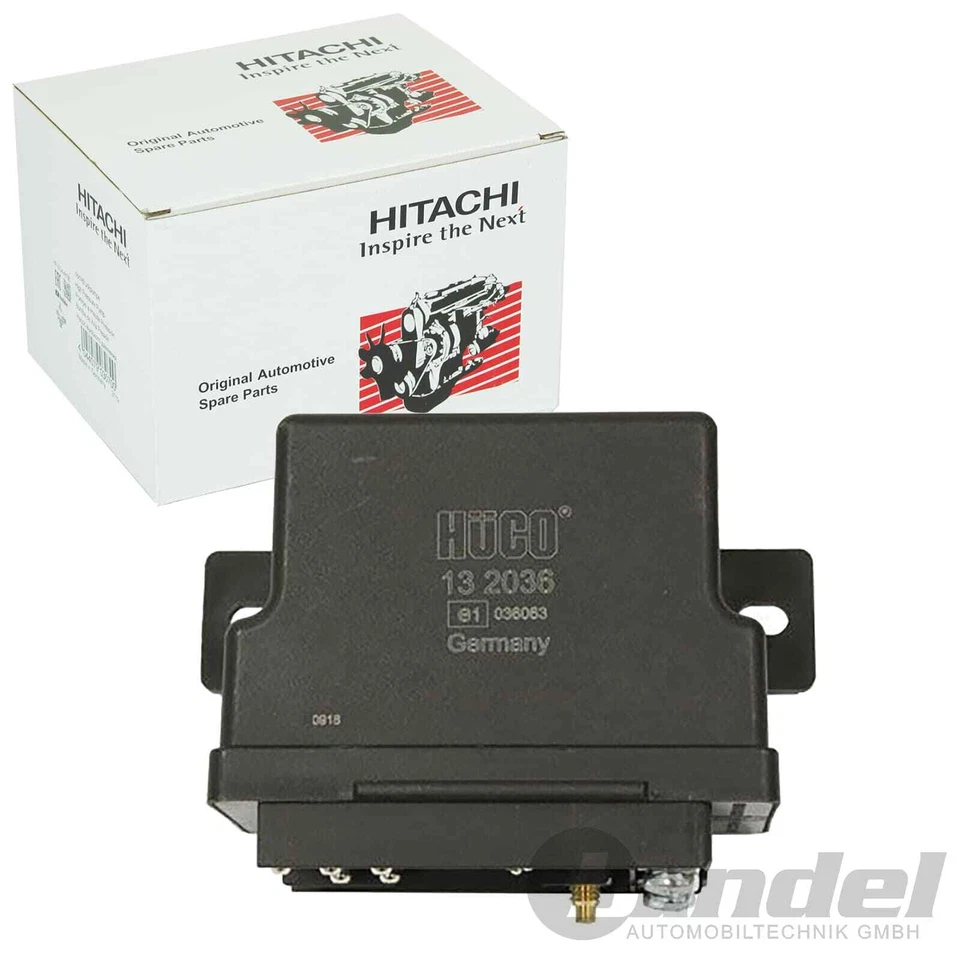 HITACHI HÜCO CENTRALINA RELÈ TEMPO DI ACCENSIONE adatto per MERCEDES-BENZ 124 190 - Immagine 1 di 2