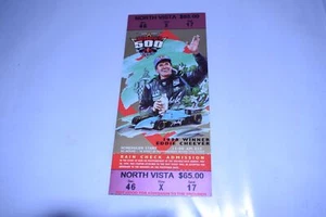 1999 INDIANAPOLIS INDY 500 TICKET STUB- EDDIE CHEEVER -KENNY BRACK (CJM52) - Picture 1 of 2
