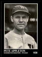 1991 Conlon Collection TSN #76 Pete Appleton Excellent