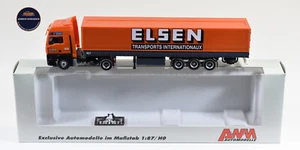 Awm H0 1:87 - Camion Man TGA Rimorchio "Elsen Transports" - Art. 71648 - Am 234 - Foto 1 di 2