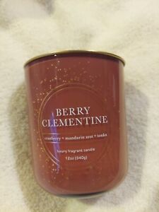 Bellevue Luxury Candle 12-Oz Soy Blend Berry Clementine