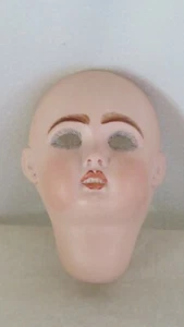 Head Single: Reproduction Of Baby French " jumeau " Mold " 1907 " Size 8 - Picture 1 of 6