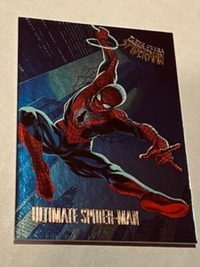 2017 Fleer Ultra Spider-Man Base SILVER FOIL #025 #25 SPIDER-MAN Achievement😍* - Bild 1 von 2