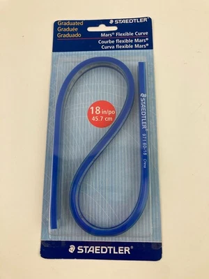 Staedtler Mars 18" Curva Flexible Diseño Graduado Arte Dibujo NUEVO Foto 1 de 2