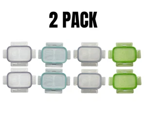 Snapware Food Network luftdichter Ersatzdeckel 470ml 2/4 Tasse 4x6 NEU Sie wählen! - Bild 1 von 9