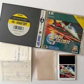 Final Soldier PC Engine PCE NTSC-J Japan Import Hudson Soft Shmup Retro Obi