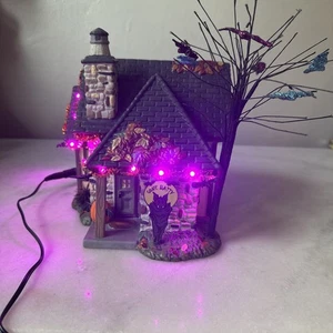 Department 56 Snow Village Halloween Village The Bat House #6003157 NO BOX - Picture 1 of 6