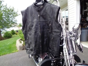 HARLEY DAVIDSON LEATHER JACKET VEST WILLIE G XX-LARGE - Bild 1 von 13
