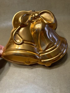 Weihnachten Hochzeit Glocken Kupfer Aluminium Vintage Backen Gelatine Form Wanddeko - Bild 1 von 2