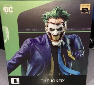 Iron Studios The Joker Deluxe Version DC Comics Art Scale 1/10 Statue - Picture 1 of 2
