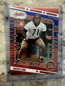 2024 Panini Absolute #118 Amarius Mims Red and Blue - Bild 1 von 2