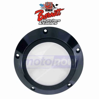 Barnett Clear Derby Cover for 2000-2006 Harley Davidson FLSTF Fat Boy - nc - Imagem 1 de 4