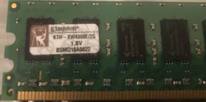 KINGSTON KTH-XW4300E/2G 1.8V BSMQ18A0822 2GB RAM Memory - Picture 1 of 2
