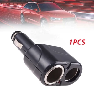 Dual Socket Adapter for Cars to Charge Multiple Devices Simultaneously - Picture 1 of 12