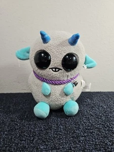 2021 Thimblestump Hollow Twill 6.5" Grey Stuffed Plush w/ Bell Big Eyes - Picture 1 of 7