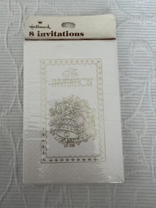 Vintage Hallmark Bridal Shower Invitations New Sealed Package - Picture 1 of 3