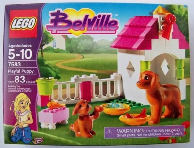 Lego Belville 7583 Playful Puppy NEW dog house retired - Image 1 of 2