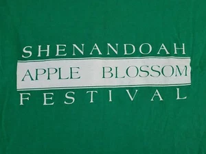 VINTAGE Shenandoah Apple Blossom Festival Shirt Herren Small Virginia VA Erwachsene A30 - Bild 1 von 9