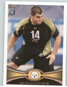 2012 Topps Chrome #138 David DeCastro Purple Refractors #/499 - Picture 1 of 2
