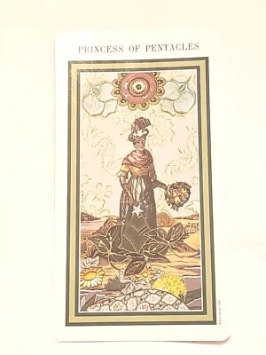 The Enchanted Tarot - Individual / Replacement Card "Princess Of Pentacles" - Image 1 of 2