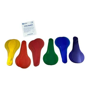 6 Farbpaddel 150 mm Unterrichtsressourcen für Schüler Farbmischaktivität - Bild 1 von 4
