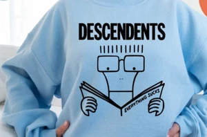 Sudadera Descendents Everything Sucks | Banda Americana de Punk Rock Cuello Redondo | Des - Imagen 1 de 1