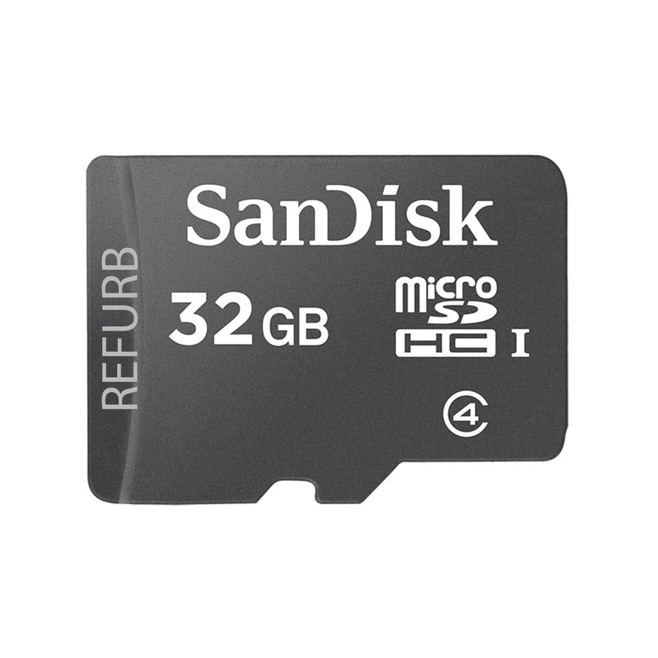 SanDisk 32GB microSDHC Card Class 4 - Image 1 of 1