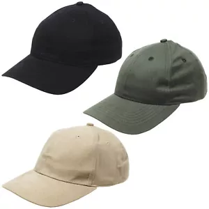 Premium Baseball Cap Baumwolle gebrascht 3 Farben, Basecap Schildmütze brushed - Bild 1 von 4