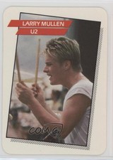 1985 AGI Rock Star Concert Cards Larry Mullen #107 0kb5