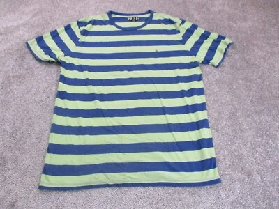 Volcom Shirt Mens XXL 2XL Striped Green Blue Logo Casual Beach - Image 1 of 4