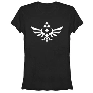 Legend of Zelda Triumphant Triforce Junior schwarzes Shirt, X-Large - Bild 1 von 1