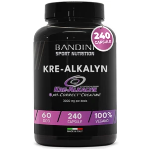 Bandini® Kre-Alkalyn® 240 capsule - Creatina Alcalina Tamponata - 100% Vegan - Foto 1 di 6