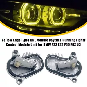 For BMW F32 F33 F36 440i 440iX LCI 2018-2020 CSL Yellow Angel eye DRL LED Module - Bild 1 von 20